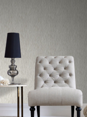 Grasscloth Wallpaper In Cream From The Surface Collection By Graham & Brown