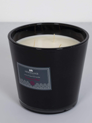 Pomegranate Musk Luxury 3 Wick Scented Candle