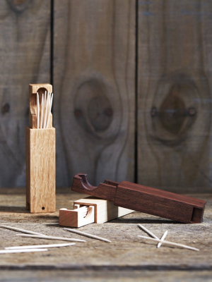 Toothpick Case - Maple (out Of Stock)