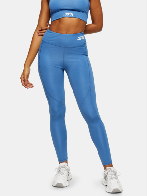 Topshop Active Blue Sports Leggings