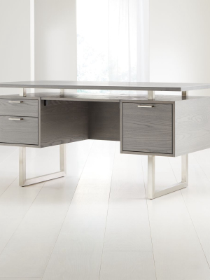 Clybourn Dove Executive Desk