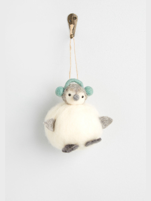 Puffer The Penguin Ornament