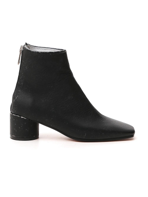 Mm6 Maison Margiela Distressed Ankle Boots