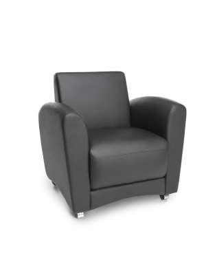 Interplay Series Guest And Reception Chair Black - Ofm