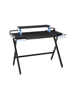 1000 Gaming Computer Desk Blue - Respawn