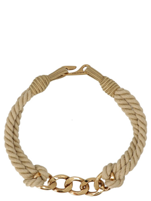 Etro Chain Twisted Rope Belt