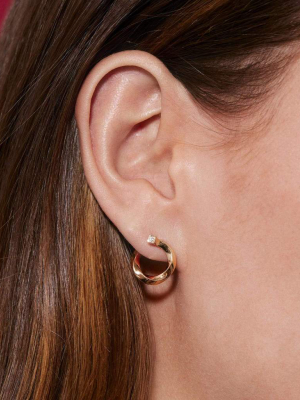 Gold Thread Earrings