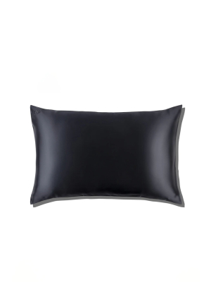 Black Silk Pillowcase