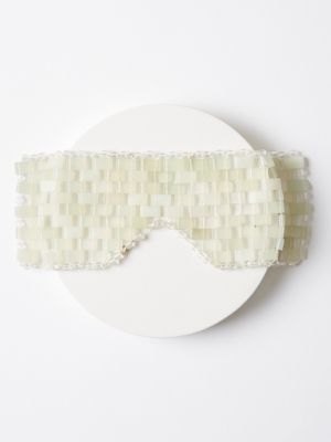 Earth Harbor Island Jade Eye Mask