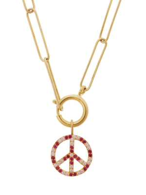 Peace Stripes Pendant