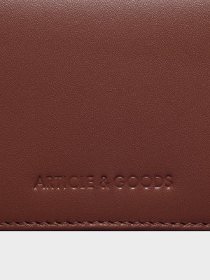 Card Holder - No° Aa2 - Mocha Brown Smooth Nappa