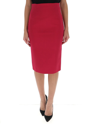 Alexander Mcqueen Midi Pencil Skirt