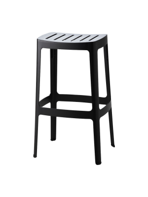 Cut Outdoor Bar Stool - Stackable