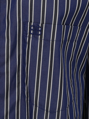 Balenciaga Oversized Striped Shirt