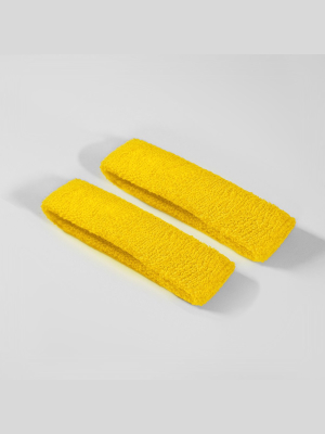 Hue Yellow Cotton Bicep Bands