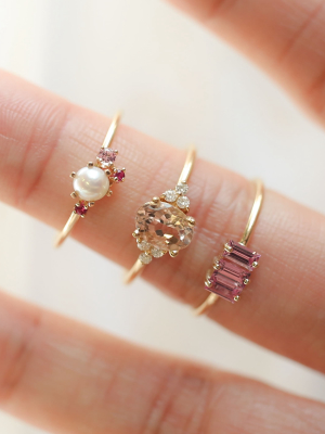 Pearl & Ruby Ring