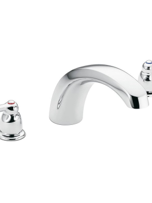 Moen T990 Deck Mounted Roman Tub Filler Trim - Chrome