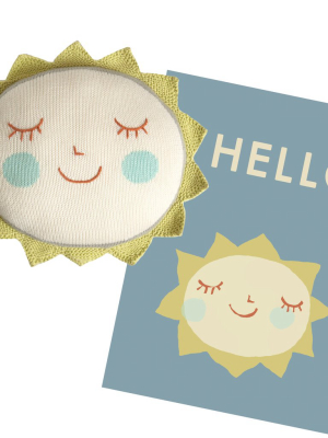 Sun Pillow And Hello Print Bundle