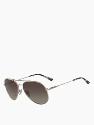 Metal Aviator Sunglasses