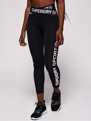 Core Cross 7/8 Leggings