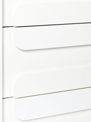 Gemini 3-drawer Dresser - White Lacquer