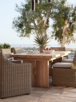 San Clemente Outdoor Rectangular Dining Table