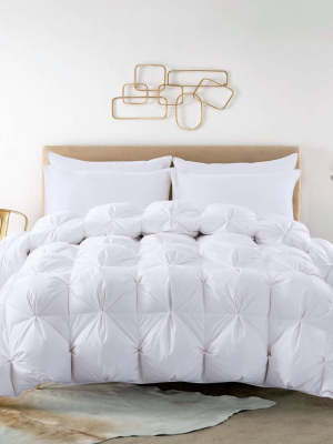 Pintuck Duck Down Comforter - St. James Home