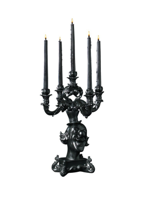 Burlesque Black Clown Chandelier