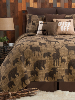 C&f Home Elwood Rustic Lodge Quilt Mini Set