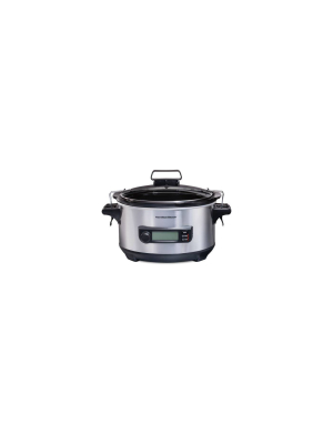 Hamilton Beach 6qt Slow Cooker - Silver