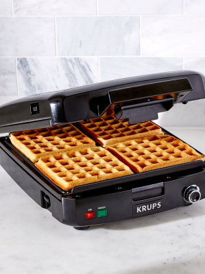 Krups 4-slice Belgian Waffle Maker