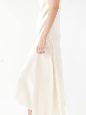 Ivory Satin Ophelia Dress
