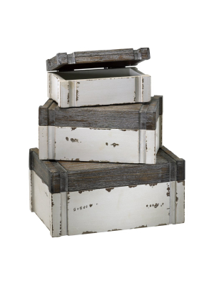 Alder Boxes Set Of 3