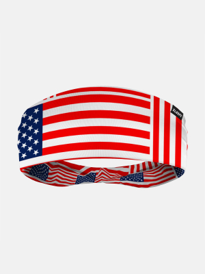 Usa Flag Pattern Headband