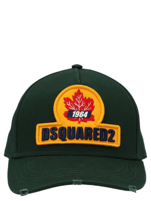 Dsquared2 Logo Patch Baseball Cap