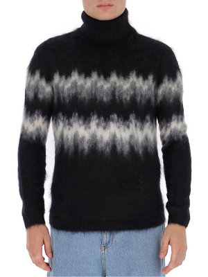 Saint Laurent Turtleneck Knit Sweater