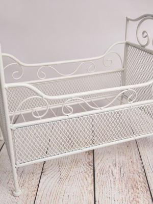 Vintage Crib - White