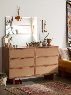 Lucia 6-drawer Dresser