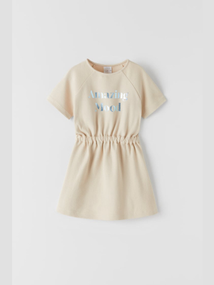 Slogan Dress