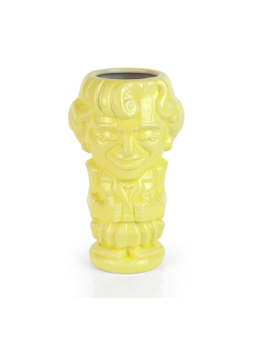 Beeline Creative Geeki Tikis The Golden Girls Rose Ceramic Tiki Style Mug | Holds 16 Ounces