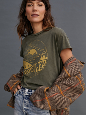 Whistler Ski Club Cropped Graphic Tee