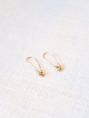 Talisman Safety Pin Earrings