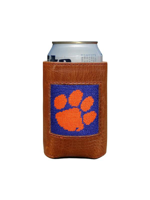 Clemson Can Cooler- Purple