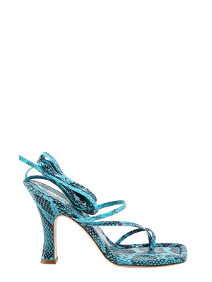 Paris Texas Mirta Lace-up Thong Sandals