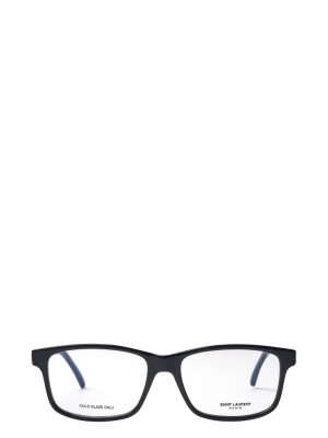 Saint Laurent Sl 319 Black Rectangle Frame Glasses