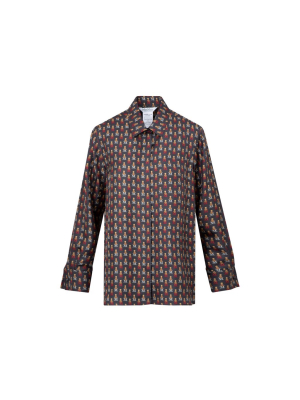 Max Mara Beati Bear Printed Shirt