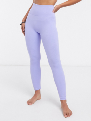 Nike Training Seamless Leggings In Lilac