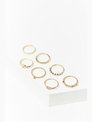 Midi & Regular Ring Set