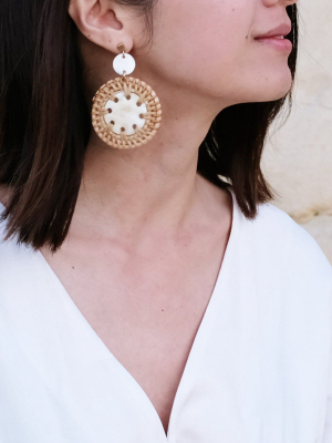 Thuy Binh Horn Dangle Earrings