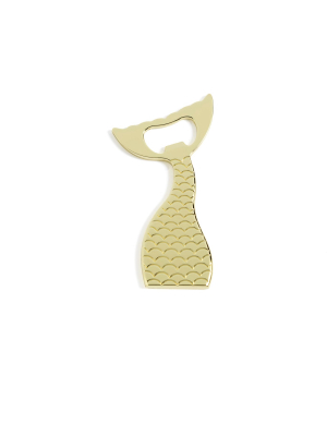 Mermaid Bottle Opener - Gold - Shiraleah